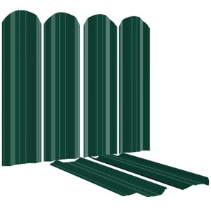 Штакетник металлический ЭКО-М 95мм RAL6005/6005 Зеленый Мох 2-х сторонний
