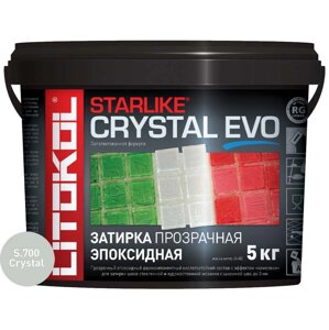 Затирочная смесь litokol starlike crystal EVO S. 700, 5 кг