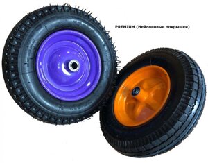 Колесо для тачки 4.80/4.00-8 надувное (d12 / L-100mm, LUX-2RS)