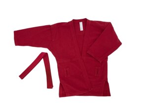 Куртка взрослая для Самбо Нужный спорт TRAINING (48-165) красный