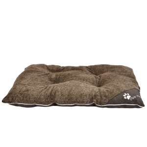 Лежак-подушка коричневый 88x65x15 см