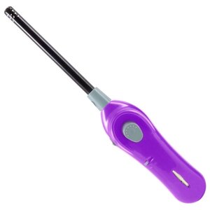 Пьезозажигалка ECOS GL-001V фиолетовая