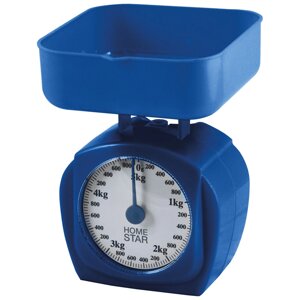 Весы кухонные механические HOMESTAR HS-3005М синие