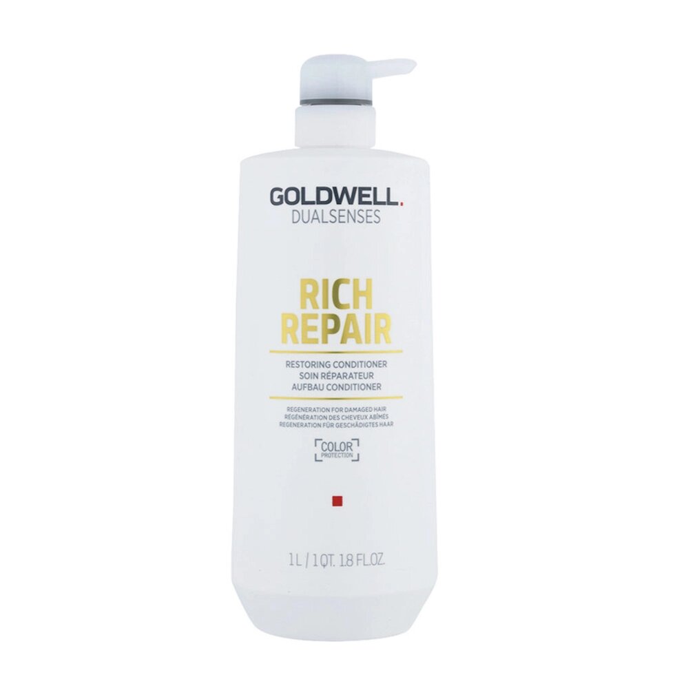 Goldwell Rich Repair Restoring Conditioner - кондиционер для сухих и поврежденных волос, 1000 мл. от компании Интернет-магазин "Well-cosmetics" - фото 1