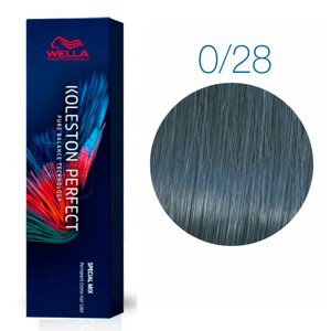 Koleston Perfect Me+ Special Mix 0/28 (Матовый синий) - стойкая краска, 60 мл.
