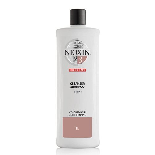 NIOXIN System 3 Cleanser shampoo - очищающий шампунь Система 3, 1000 мл.