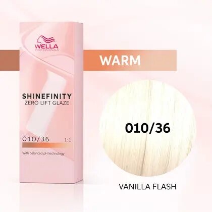 Shinefinity 010/36 (Natural Vanila Flash) - гель-крем краска для тонирования и блеска, 60 мл. от компании Интернет-магазин "Well-cosmetics" - фото 1