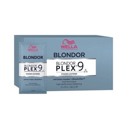 Wella Blondor°Plex 9 Powder Sachet - порошок для обесцвечивания волос, саше 30 гр.