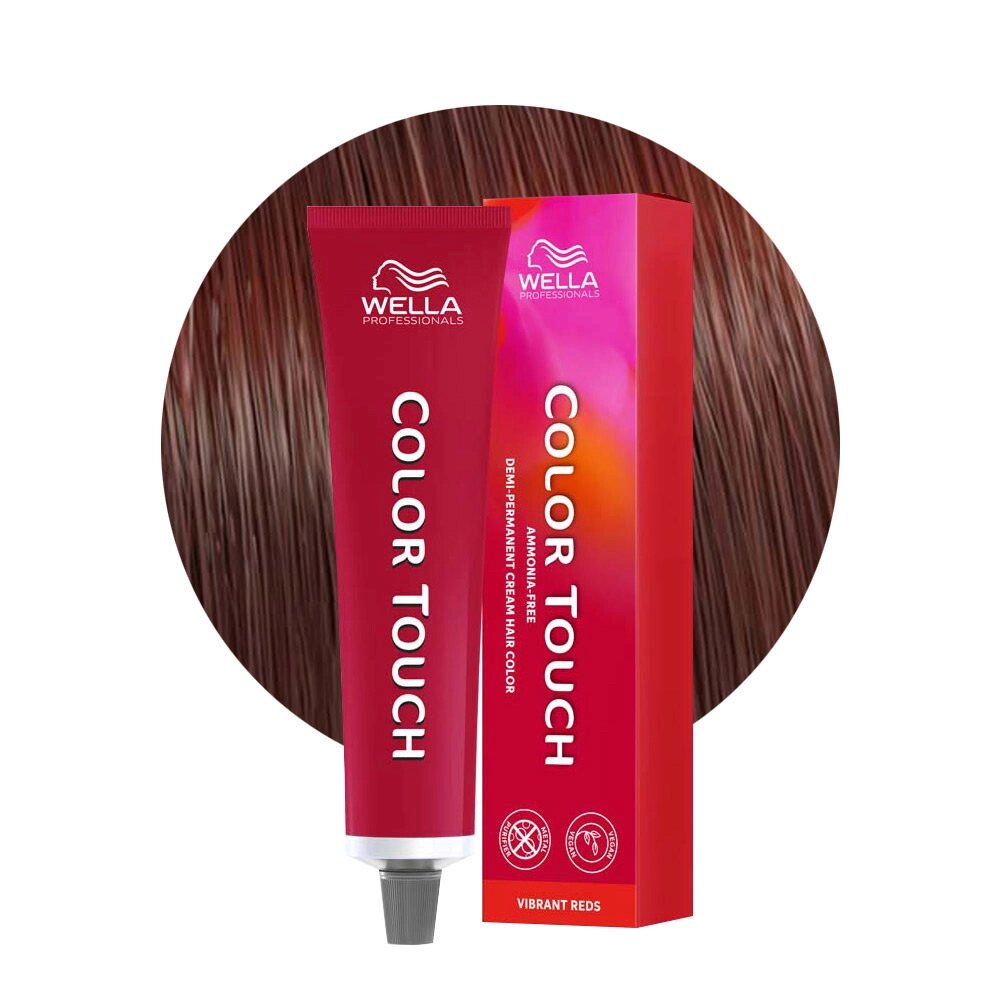 Wella Color Touch 6/4 (огненный мак) - тонирующая краска для волос, 60 мл. от компании Интернет-магазин "Well-cosmetics" - фото 1