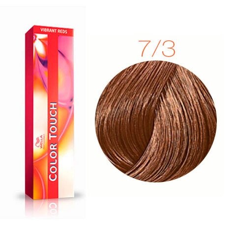 Wella Color Touch 7/3 (блонд золотистый) - тонирующая краска для волос, 60 мл. от компании Интернет-магазин "Well-cosmetics" - фото 1