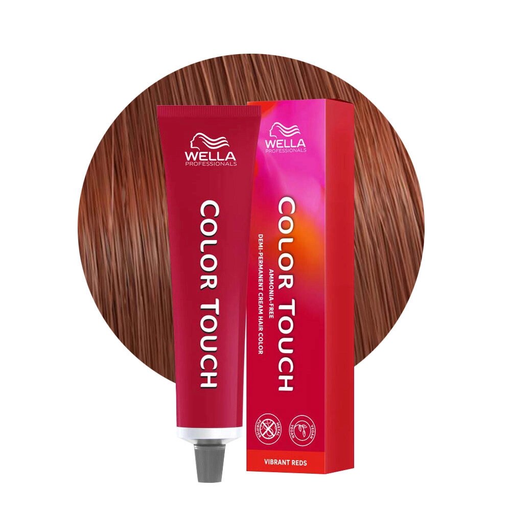 Wella Color Touch 7/43 (красный тициан) - тонирующая краска для волос, 60 мл. от компании Интернет-магазин "Well-cosmetics" - фото 1