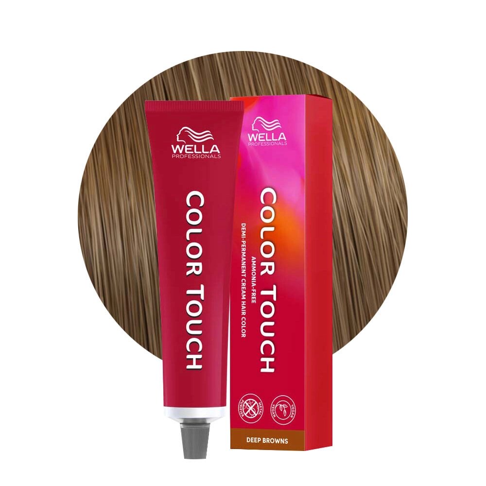 Wella Color Touch 7/7 (блонд коричневый) - тонирующая краска для волос, 60 мл. от компании Интернет-магазин "Well-cosmetics" - фото 1