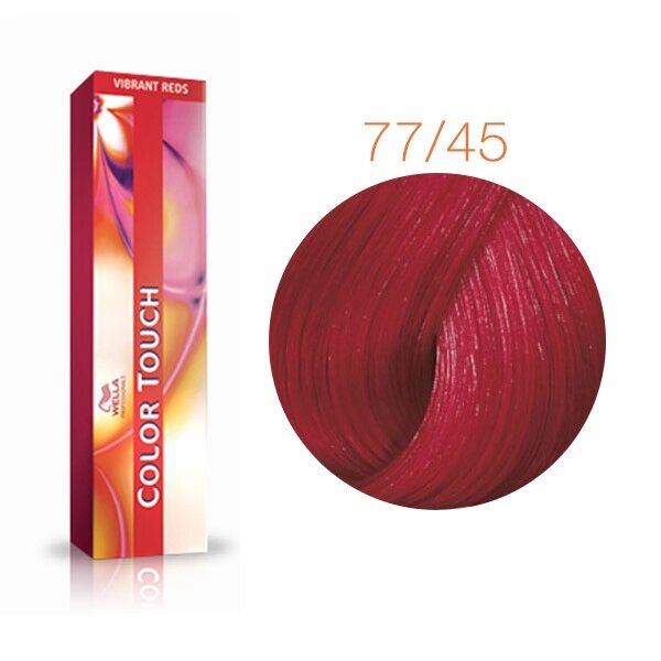 Wella Color Touch 77/45 (красный шелк) - тонирующая краска для волос, 60 мл. от компании Интернет-магазин "Well-cosmetics" - фото 1