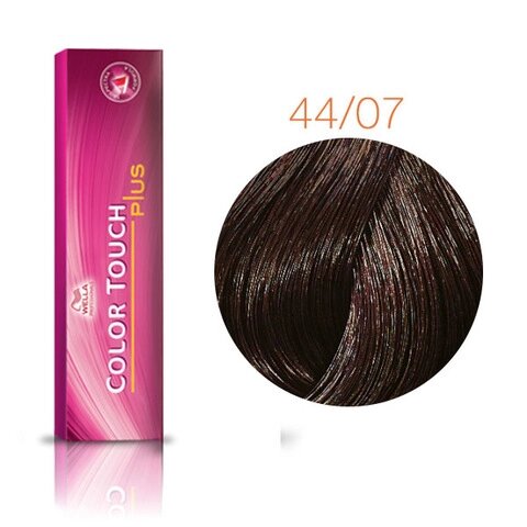 Wella Color Touch Plus 44/07 (гиацинт) - тонирующая краска для волос, 60 мл. от компании Интернет-магазин "Well-cosmetics" - фото 1
