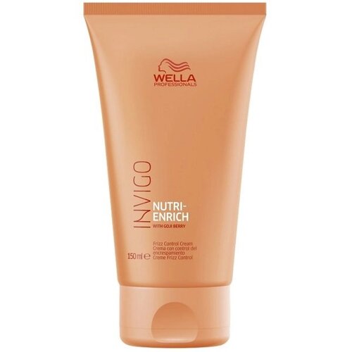 Wella Invigo Nutri-Enrich Frizz Control Cream - крем против пушистости волос, 150 мл.