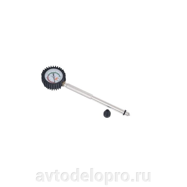 Компрессометр (АвтоDело) бензин (16-клап. дв., удлиненный, резьбовой) 40103 от компании АВТОДЕЛО Инструмент - фото 1