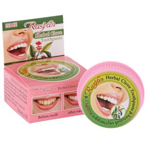 Натуральная зубная паста ISME rasyan herbal CLOVE