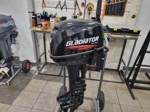 2Х-тактный лодочный мотор gladiator G9.8 FHS б/у