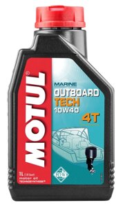 Консистентная смазка Motul Outboard Tech 4T 10W40, Technosynthese (1 л)