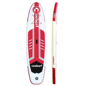 Надувная доска для SUP-бординга COOLSURF 10.6, Red