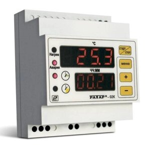 Автоматика для измерения температуры и влажности Рэлсиб НПП Терморегулятор Ратар-02-К со встроенным таймером для саун и