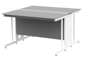 Лабораторные столы ЛОИП Низкий островной стол на рамном основании ЛАБ-М СОКн 180.150.75 KG-ESS