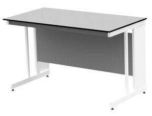 Лабораторные столы ЛОИП Низкий пристенный стол на рамном основании ЛАБ-М СПЦн 120.80.75 TR6