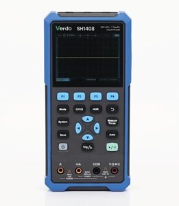 Осциллографы-мультиметры портативные (скопметры) VERDO SH1401 Осциллограф-мультиметр 40 МГц, 2 аналоговых канала,