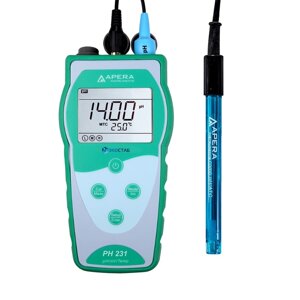 PH-метры Apera Instruments PH231-00 ЭКОСТАБ Портативный pH-метр (без рН электрода) (С поверкой)