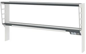 Стеллажи (стойки) ЛОИП Стойка-стеллаж к столам на рамном основании и опорных тумбах ЛАБ-М СтП 180.32.90