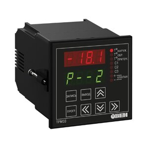 Контроллер для приточной вентиляции ТРМ33-Щ4.03. RS