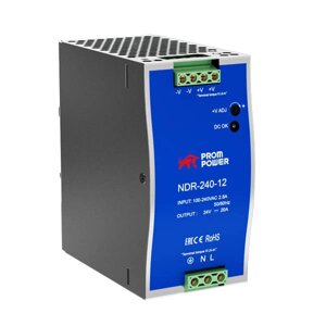 NDR-240-12 - Блок питания Prompower NDR в металлическом корпусе