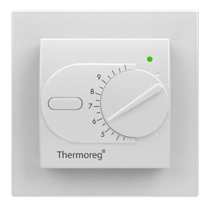 Терморегулятор Thermoreg TI-200 Design механический в Санкт-Петербурге от компании Тепларм - Теплый пол, Греющий кабель, Системы обогрева