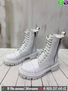 Ботинки Balenciaga высокие Черный