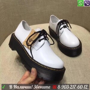 Ботинки Dr martens 1461 оксфорды женские Черный