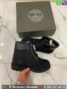 Ботинки Timberland Icon 6 зимние черные