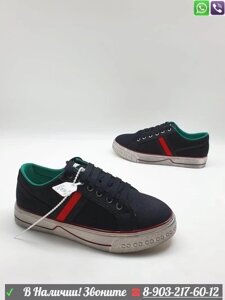 Кеды Gucci ace Gucci тканевые женские Зеленый