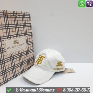 Кепка Burberry с логотипом