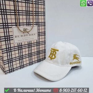 Кепка Burberry тканевая Черный