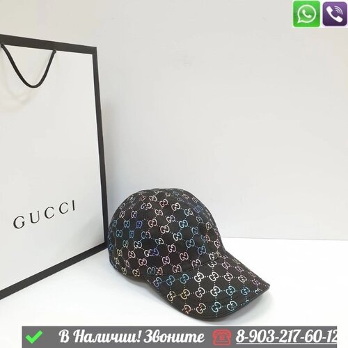 Кепка Gucci GG Черный