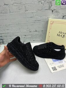 Кроссовки Alexander McQueen черные