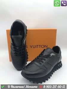 Кроссовки Louis Vuitton Runner черные