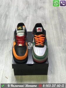 Кроссовки Nike Air Force 1 Low разноцветные