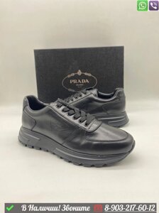 Кроссовки Prada PRAX 01 черные