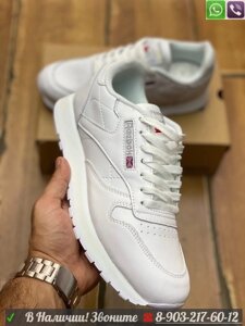 Кроссовки Reebok Classic белые