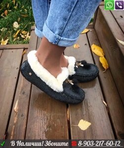 Мокасины UGG женские Розовый