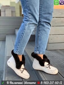 Мокасины зимние UGG Alena Черный