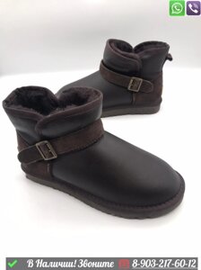 Мужские угги UGG Classic Mini кожаные