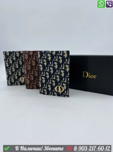 Обложка на паспорт Dior тканевая