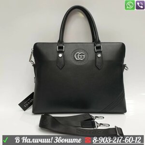 Портфель Gucci GG мужской черный